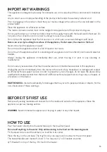 Предварительный просмотр 15 страницы UFESA CV4000 vaporino Instruction Manual