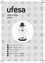 Preview for 1 page of UFESA Delux EX4970 Instruction Manual