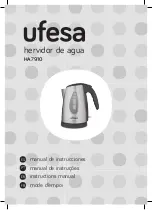 Preview for 1 page of UFESA Delux HA7910 Instruction Manual