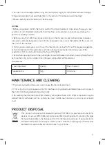Предварительный просмотр 11 страницы UFESA Delux LC5750 Instruction Manual