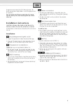 Preview for 9 page of UFESA DH1UF18M Usage And Installation Instructions