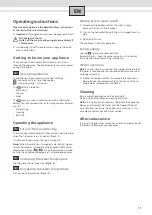 Preview for 11 page of UFESA DH1UF18M Usage And Installation Instructions