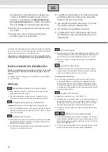 Preview for 22 page of UFESA DH1UF18M Usage And Installation Instructions