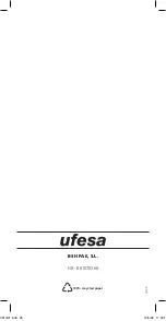 Preview for 26 page of UFESA DH3613 Operating Instructions Manual