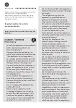 Предварительный просмотр 13 страницы UFESA DH4012 Instruction Manual