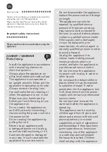Предварительный просмотр 14 страницы UFESA DH4020 Instruction Manual