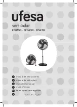 UFESA FF0350 Instruction Manual предпросмотр