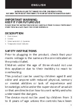 Preview for 15 page of UFESA FLEXY-HEAT BM Instruction Manual