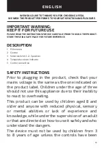 Preview for 15 page of UFESA FLEXY-HEAT CIE Instruction Manual