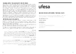 Предварительный просмотр 29 страницы UFESA FLEXY-HEAT CIN COMFORT Instruction Manual