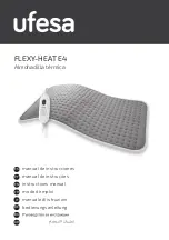 UFESA FLEXY-HEAT E4 Instruction Manual предпросмотр