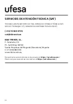 Предварительный просмотр 50 страницы UFESA FLEXY-HEAT LM COMPLEX Instruction Manual