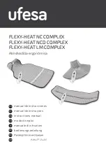 UFESA FLEXY-HEAT NC COMPLEX Instruction Manual preview