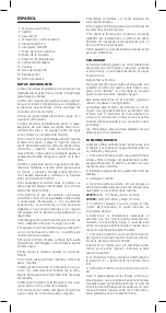 Предварительный просмотр 4 страницы UFESA FR1215 Operating Instructions Manual