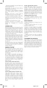 Preview for 19 page of UFESA FR1220 Operating Instructions Manual