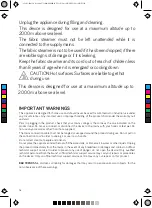 Предварительный просмотр 14 страницы UFESA GS1600 Instruction Manual