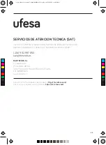 Preview for 45 page of UFESA GS1600 Instruction Manual