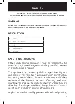 Preview for 13 page of UFESA HA7010 Instruction Manual