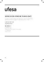 Предварительный просмотр 26 страницы UFESA HA7010 Instruction Manual