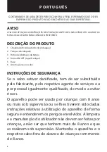 Предварительный просмотр 8 страницы UFESA HA7315 Instruction Manual
