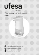 UFESA Hygienic DM35 Instruction Manual preview