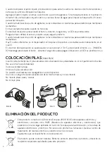 Preview for 4 page of UFESA Hygienic DM35 Instruction Manual