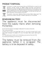 Preview for 17 page of UFESA MB3000 STUBBLE Instruction Manual