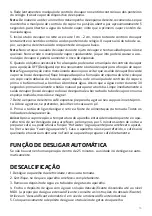 Предварительный просмотр 15 страницы UFESA Monza Instruction Manual