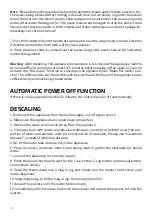 Preview for 22 page of UFESA Monza Instruction Manual