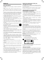 Preview for 12 page of UFESA MP6815 Operating Instructions Manual