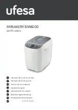 Предварительный просмотр 1 страницы UFESA MYBAKERY BM6000 Instruction Manual