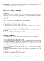 Preview for 15 page of UFESA NT3510 Instruction Manual