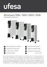 UFESA OH Antares 1000 Instruction Manual preview