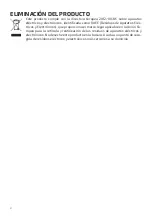 Предварительный просмотр 8 страницы UFESA Persei Blue Instruction Manual