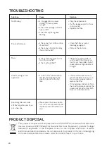 Preview for 20 page of UFESA PF6500 Instruction Manual