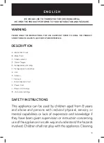 Preview for 15 page of UFESA PL2415 Instruction Manual