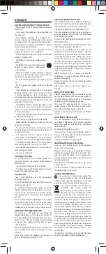 Предварительный просмотр 5 страницы UFESA PP5140 Operating Instructions Manual