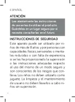 Предварительный просмотр 4 страницы UFESA PP5500 Instruction Manual