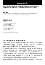 Preview for 8 page of UFESA PR1000 FUJI Instruction Manual