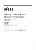 Preview for 56 page of UFESA PV1100C Daily Instruction Manual