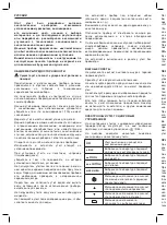 Preview for 22 page of UFESA PV1530 Operating Instructions Manual