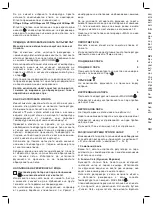 Preview for 30 page of UFESA PV1530 Operating Instructions Manual