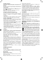 Preview for 15 page of UFESA PV1555 Operating Instructions Manual