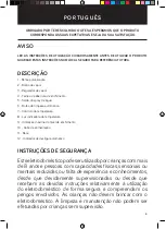 Предварительный просмотр 9 страницы UFESA PV3300 DELUX AUTOSTOP Instruction Manual