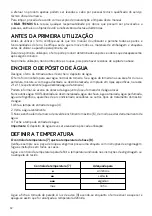 Preview for 12 page of UFESA PV3600 almeria Instruction Manual