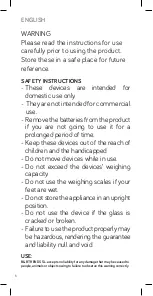 Предварительный просмотр 6 страницы UFESA SB-155 Instruction Manual