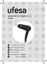 UFESA SC8310 Instruction Manual предпросмотр