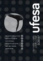 UFESA SC8397 Instruction Manual preview