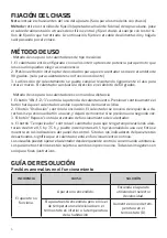 Preview for 6 page of UFESA Scuti Instruction Manual