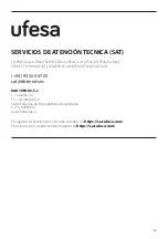 Предварительный просмотр 55 страницы UFESA Shadow Instruction Manual